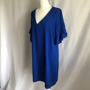 Jaclyn Smith Collection Women's Large Blue Dress